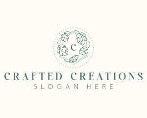 Floral Leaf Wellness logo design