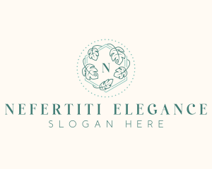 Floral Leaf Wellness logo design