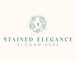 Floral Leaf Wellness logo design