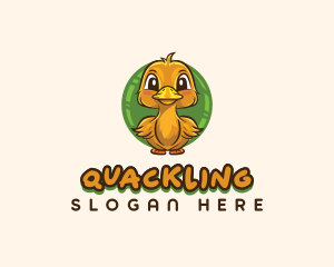 Duckling - Animal Bird Duck logo design