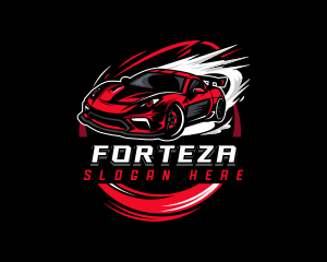 Car Automotive Racing logo design