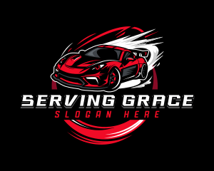 Car Automotive Racing logo design