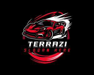 Car Automotive Racing logo design