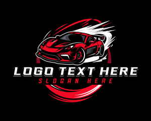 Driving - Car Automotive Racing logo design