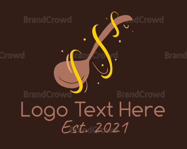 Brown Cooking Ladle Logo