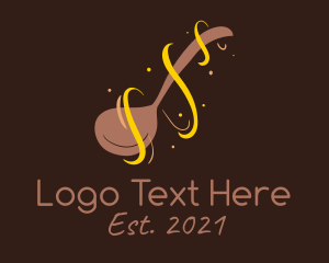 Ladle - Brown Cooking Ladle logo design