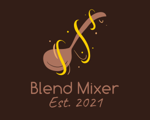 Mixing - Brown Cooking Ladle logo design