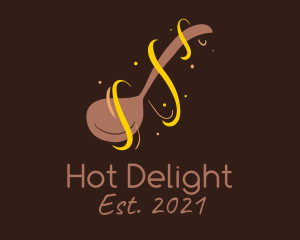 Brown Cooking Ladle logo design