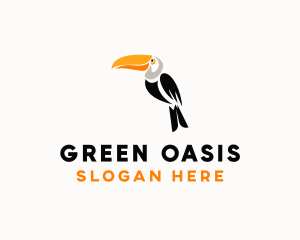 Rainforest - Toucan Wildlife Center logo design