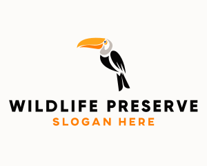 Toucan Wildlife Center logo design