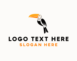 Rainforest - Toucan Wildlife Center logo design