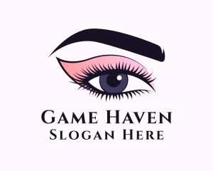 Cosmetic Beauty Eye Makeup Logo