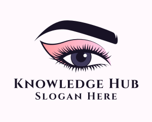 Cosmetic Beauty Eye Makeup Logo