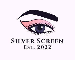Lashes - Cosmetic Beauty Eye Makeup logo design
