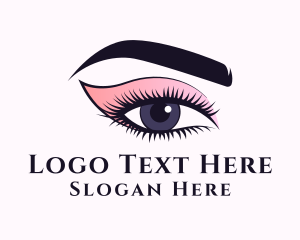 Cosmetic Beauty Eye Makeup Logo