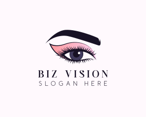 Cosmetic Beauty Eye Makeup Logo