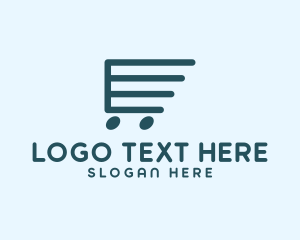 Checkout - E-commerce Shopping Cart logo design