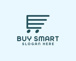 E-commerce Shopping Cart  logo design