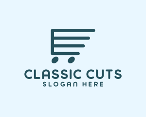 E-commerce Shopping Cart  logo design