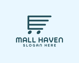 E-commerce Shopping Cart  logo design