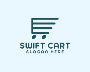 E-commerce Shopping Cart  logo design