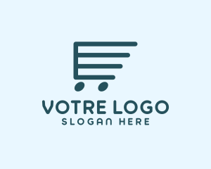 Shopping - E-commerce Shopping Cart logo design