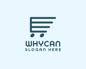 Online Shop - E-commerce Shopping Cart logo design