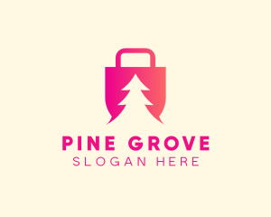 Pine - Pine Tree Bag logo design