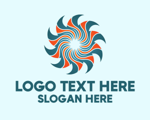 Spiral - Professional Spiral Sun logo design