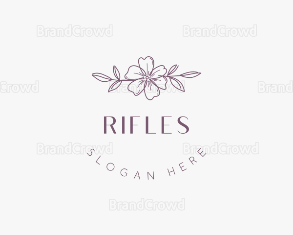 Natural Floral Fashion Logo