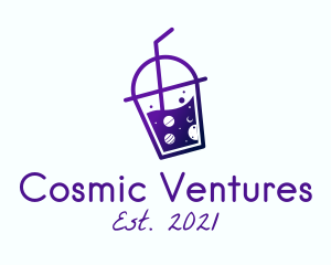 Space - Space Juice Drink logo design