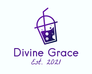 Space - Space Juice Drink logo design