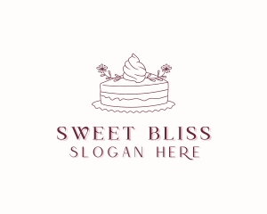 Sweet Cake Pastry logo design