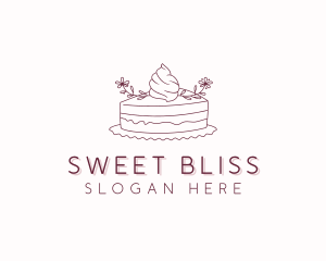 Sweet Pastry Cake logo design