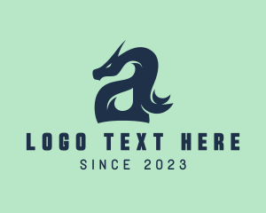 Letter A - Basilisk Letter A logo design