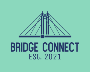 Bridge - Bridge Structure Builder logo design