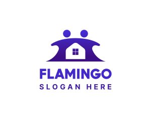 Family - Family Home Organization logo design