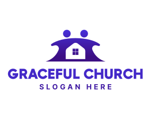 Life - Family Home Organization logo design