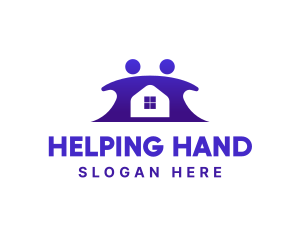 Assistance - Family Home Organization logo design