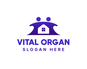 Family Home Organization logo design