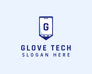 Tech Smartphone Device logo design