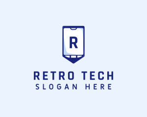 Tech Smartphone Device logo design