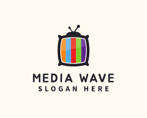 Broadcast - Pillow Media logo design