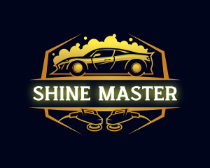 Car Automotive Polishing logo design