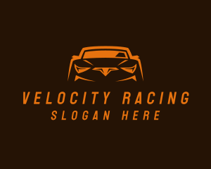 Car Racing Vehicle logo design