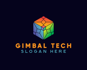 Tech Cube Developer logo design