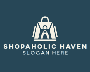 Shopping - Handbag Shopping Merchandise logo design