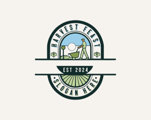 Organic Harvest Farming logo design