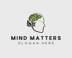 Neurologist - Mental Health Psychology Therapy logo design