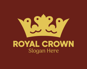 Royal Dog Crown  logo design